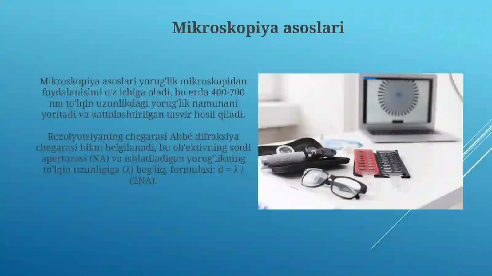 Tibbiyotda optik asboblar 4