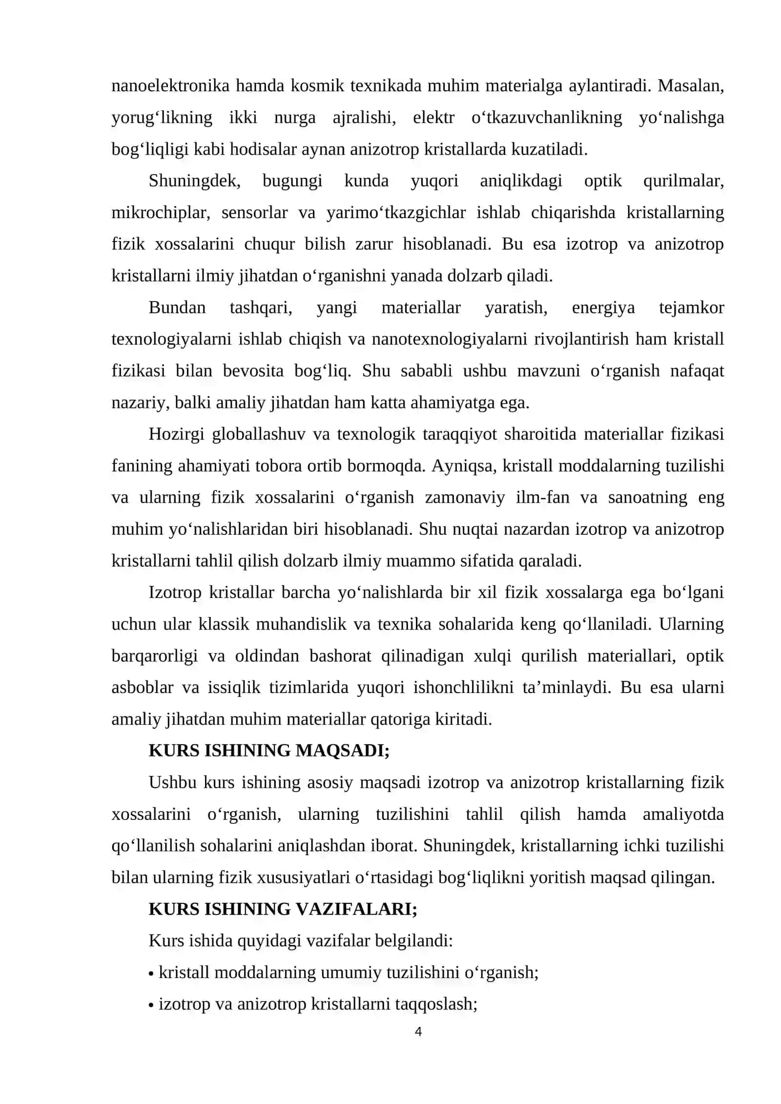 Optika fanidan kurs ishi 4