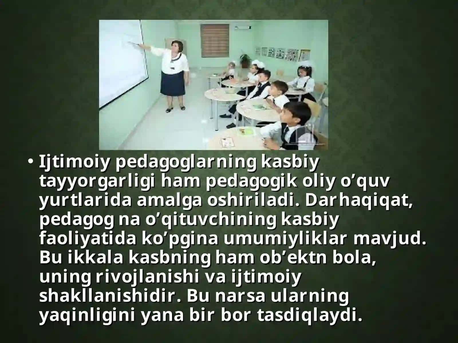 GURUH TALABASI RAMANBERDIYEVA MUNISANING YUNOGOGIKA FANIDA TAYYORLAGAN TAQDIMOTI 4