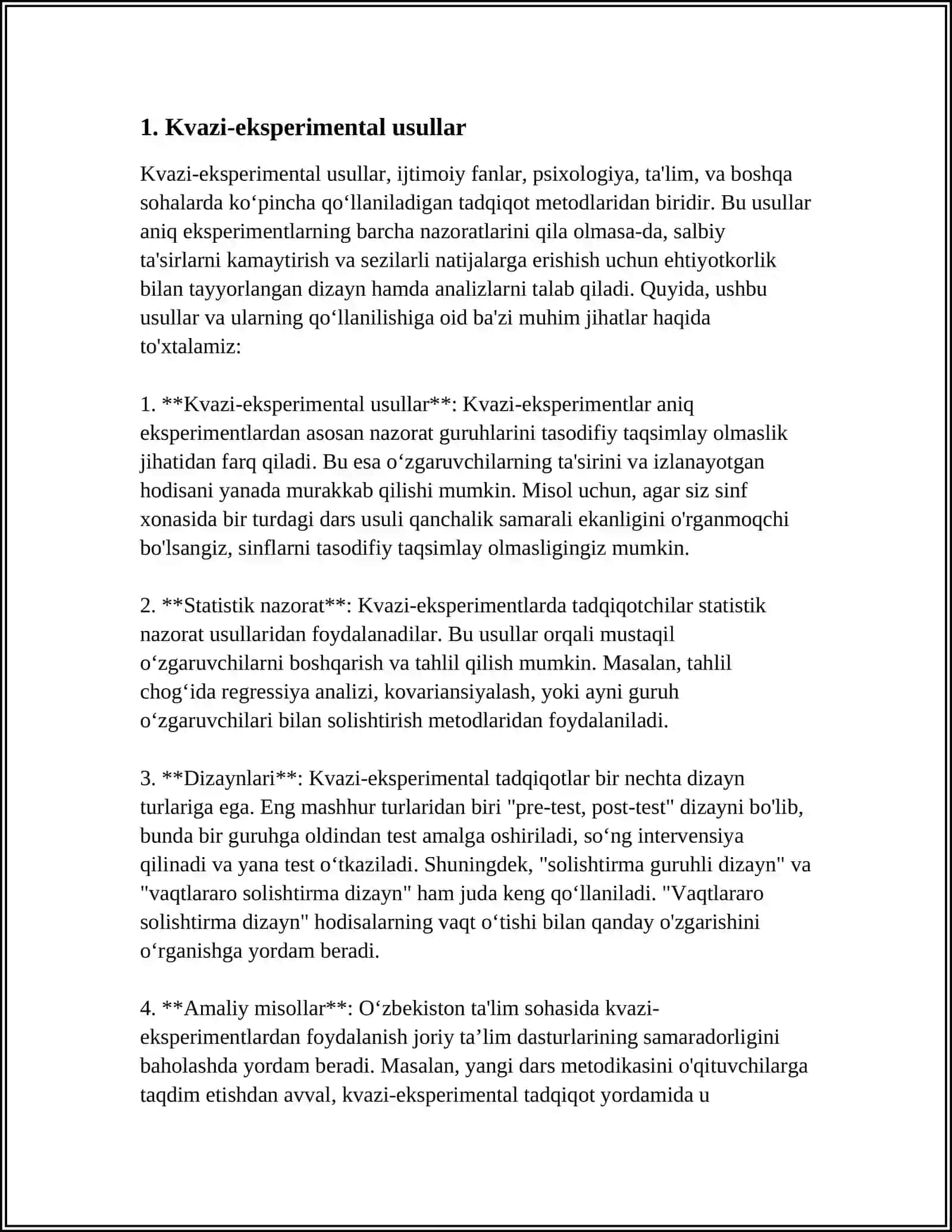 IQTISODIY TAHLILDA FOYDALANILADIGAN ELIMINATSIYA USULLARI 4