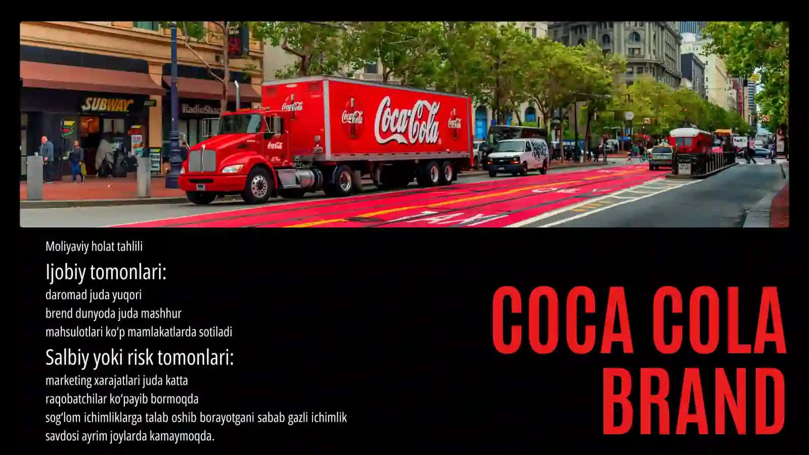 Coca cola Kompaniyasining moliyaviy tahlili 4