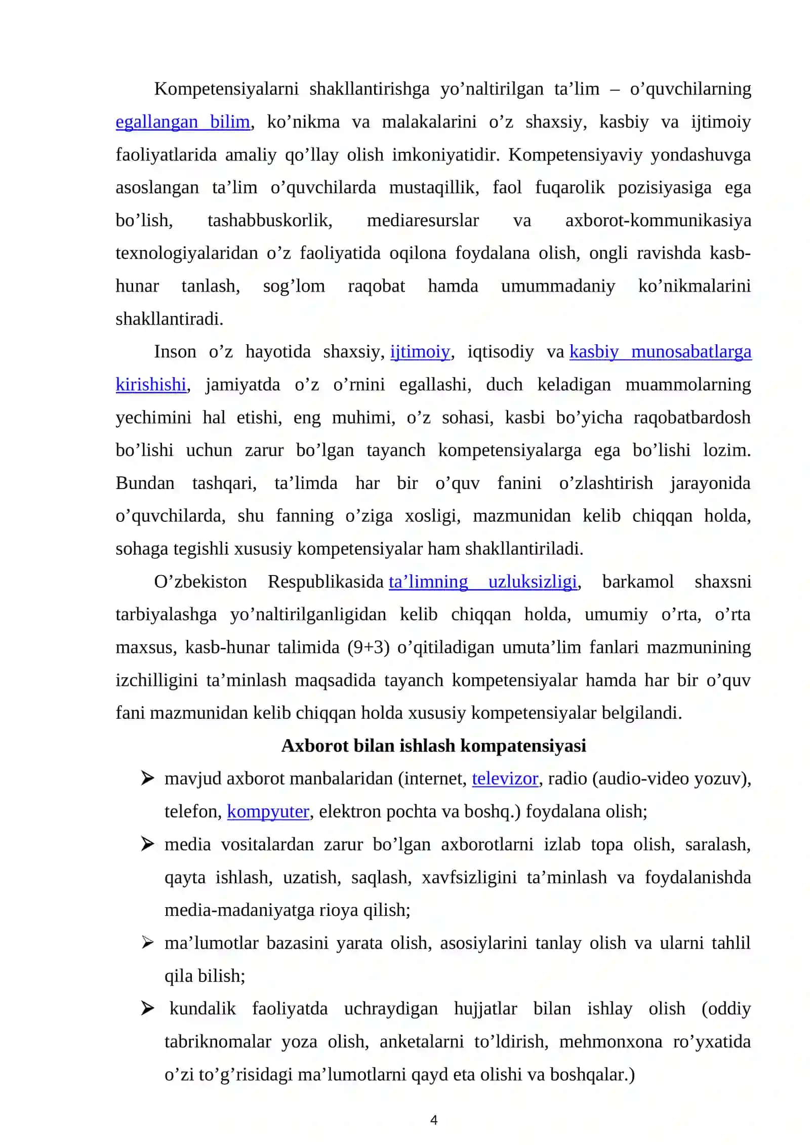 O’QITUVCHINING SHAXSIY KOMPATENSIYASINI RIVAJLANTIRISHDA OMMAVIY OCHIQ ONLAYN KURSLARNING AXAMIYATI 4