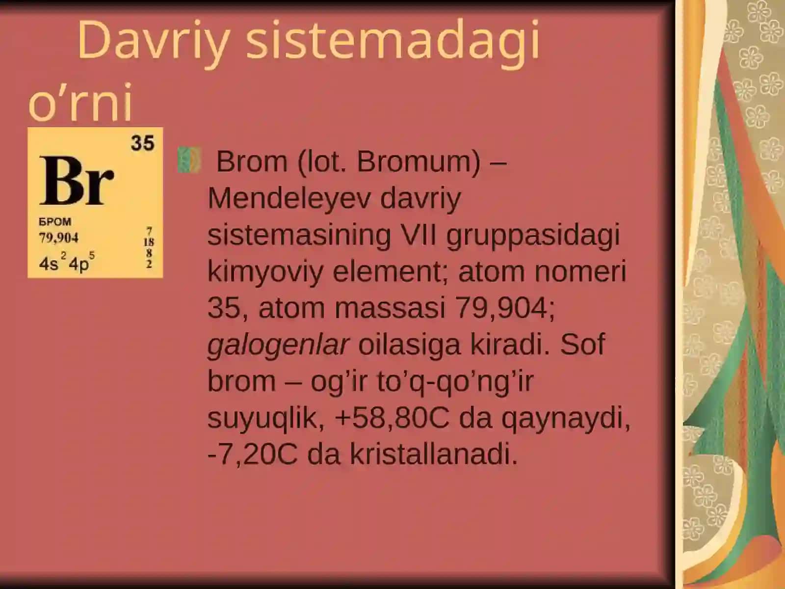 Brom va uning birikmalari 4
