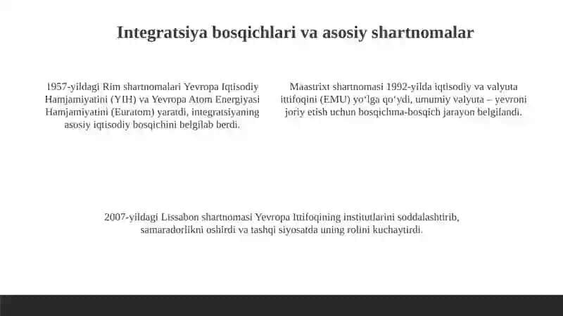 Yevropa Ittifoqining shakllanishi: Tarix va asosiy sabablar 4