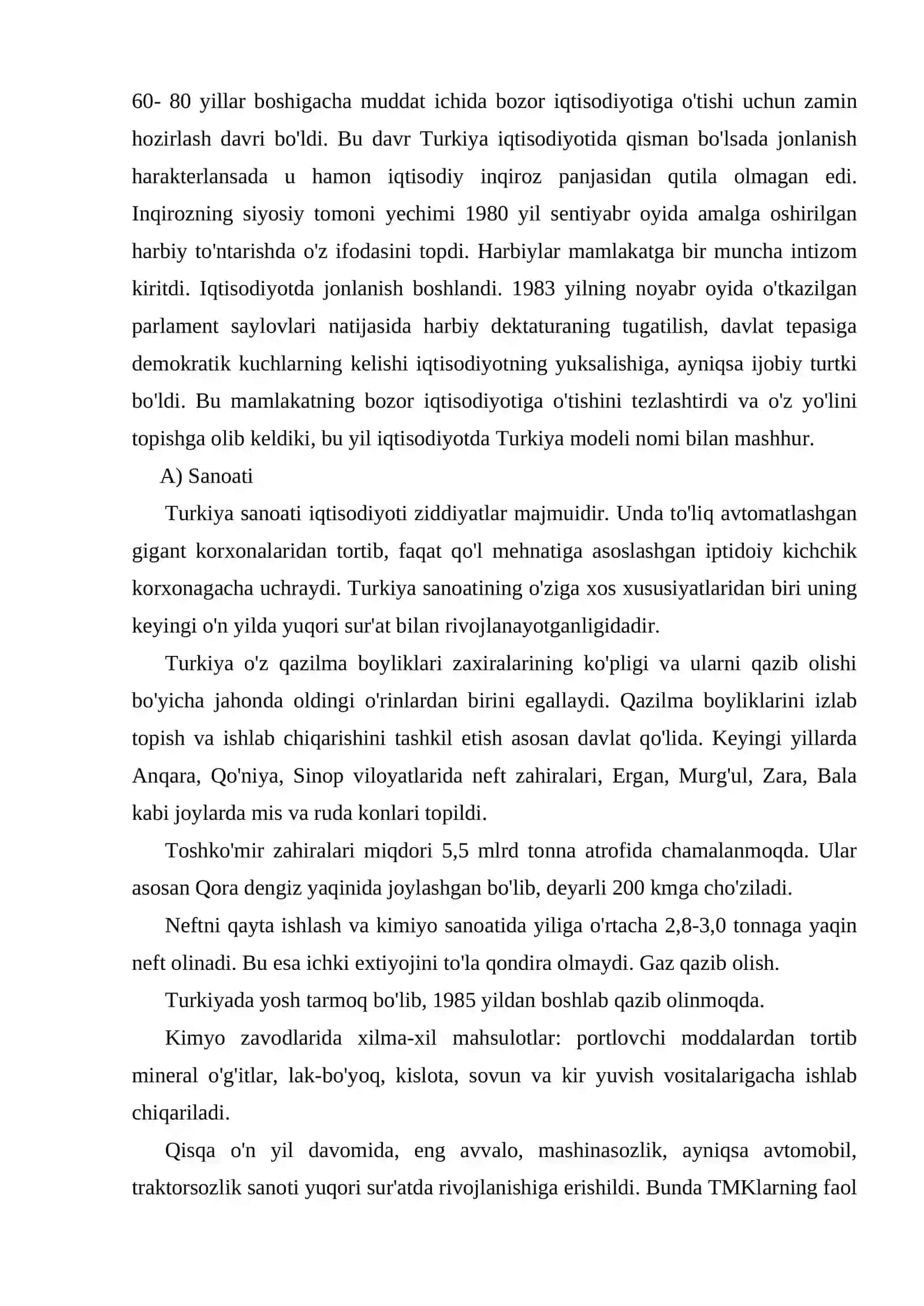Mamlakat Yer osti qazilma boyliklari hayvonot va o'simlik dunyosi 4