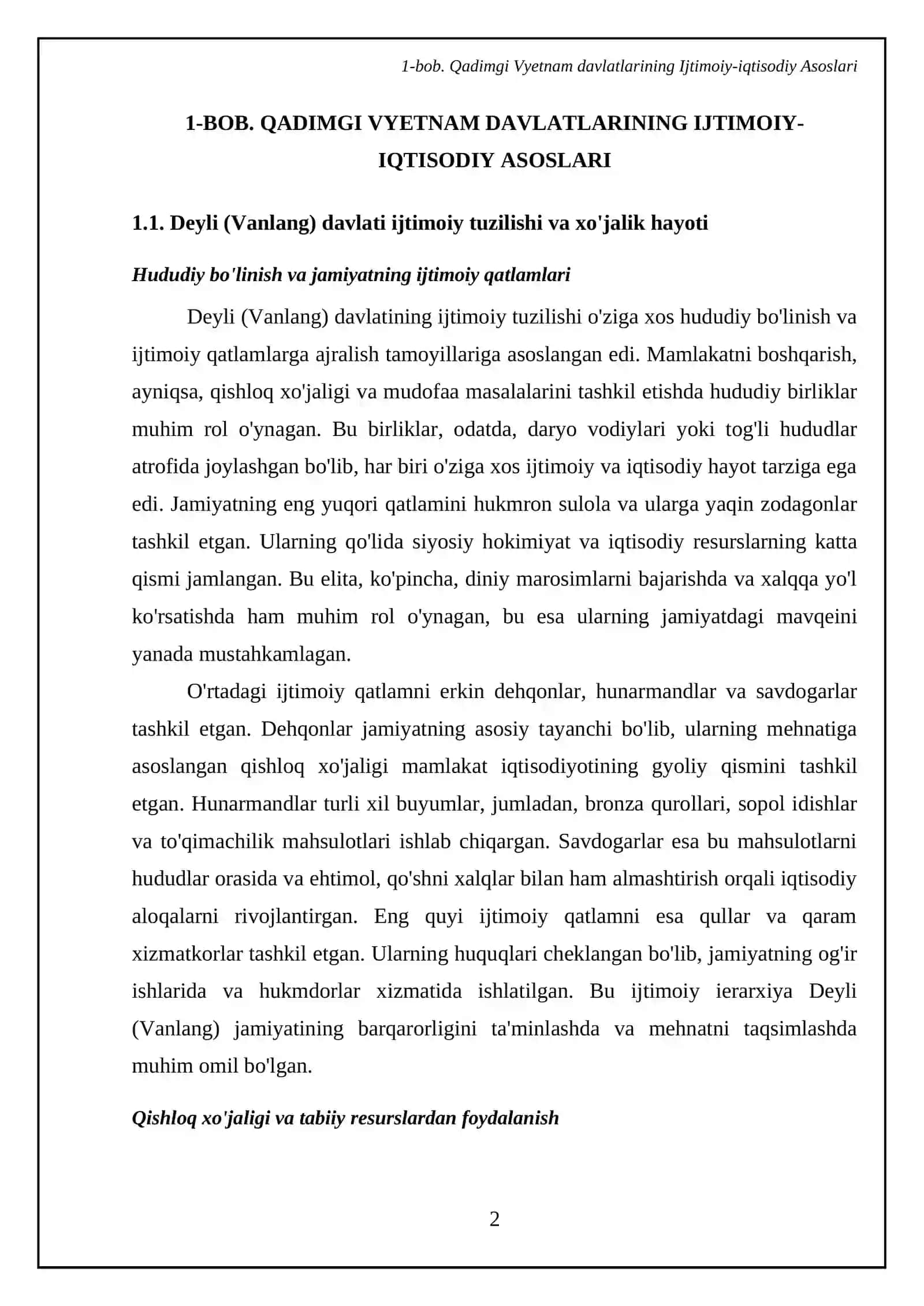 Qadimgi Vyetnam mamlakatlarining ijtimoiy –iqtisodiy va siyosiy tuzilishi 4