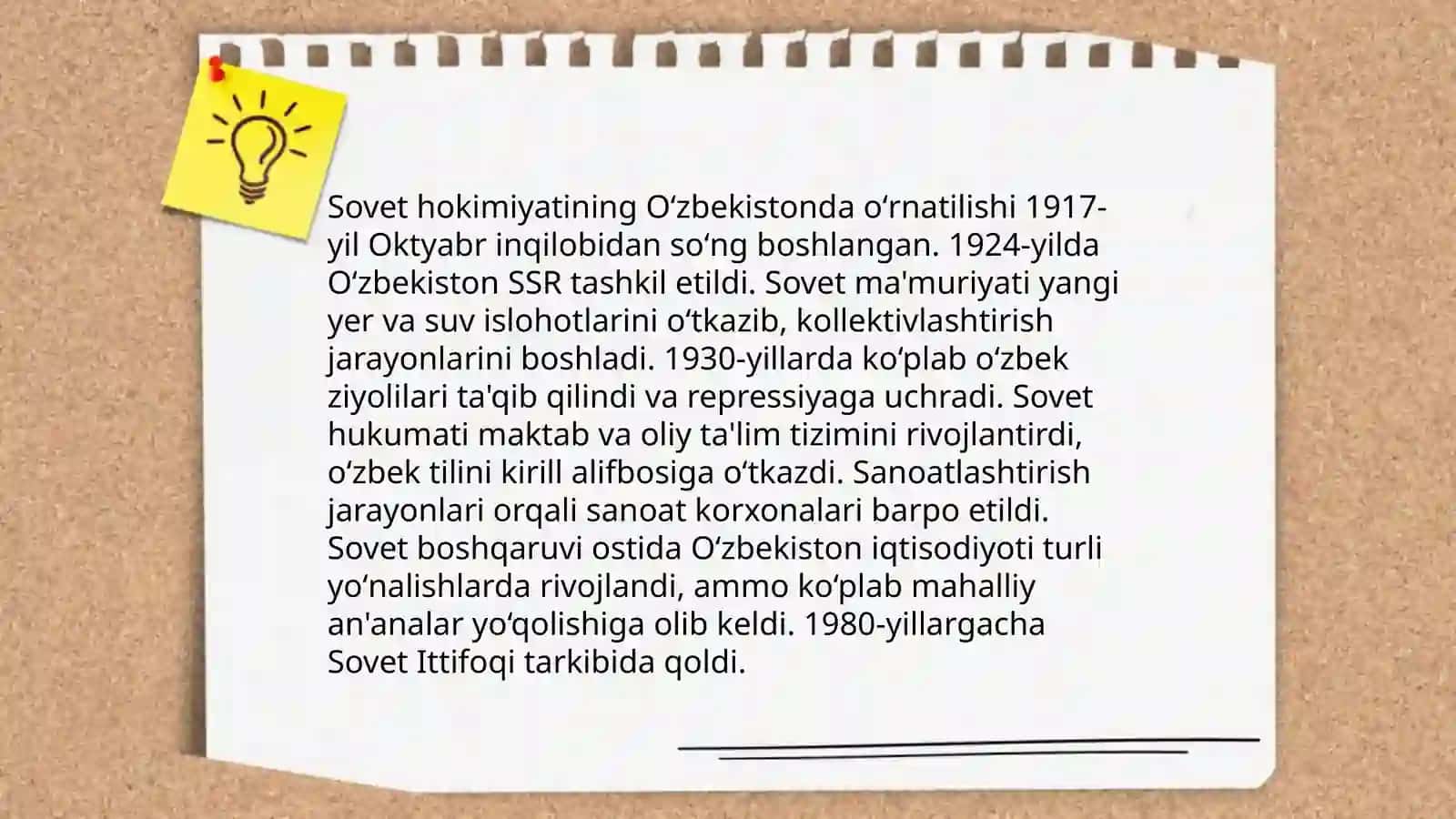 XX asrning 20-30-yillarida tarix fani 4