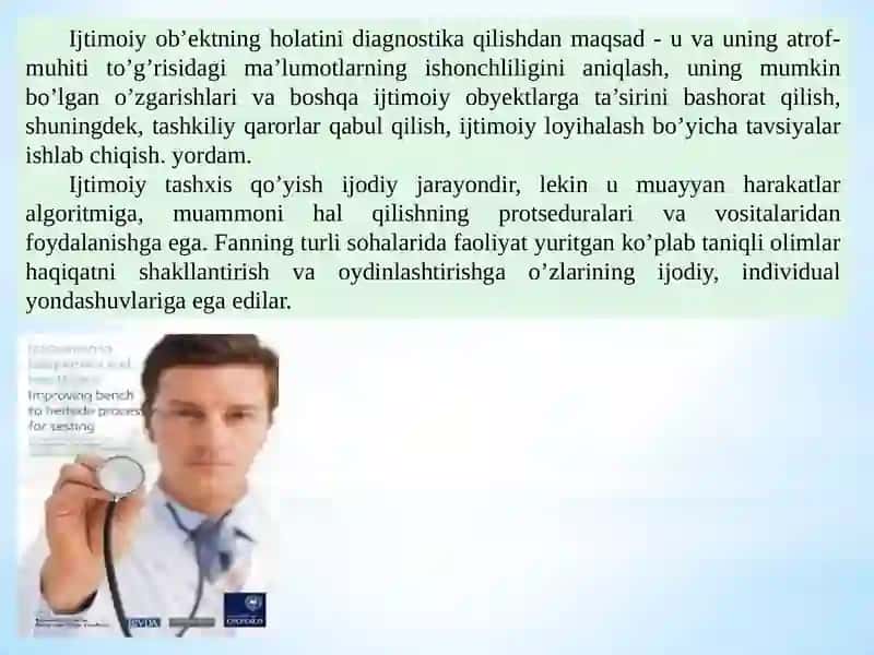 Ijtimoiy diagnos jarayonini tashkillashtirish 4