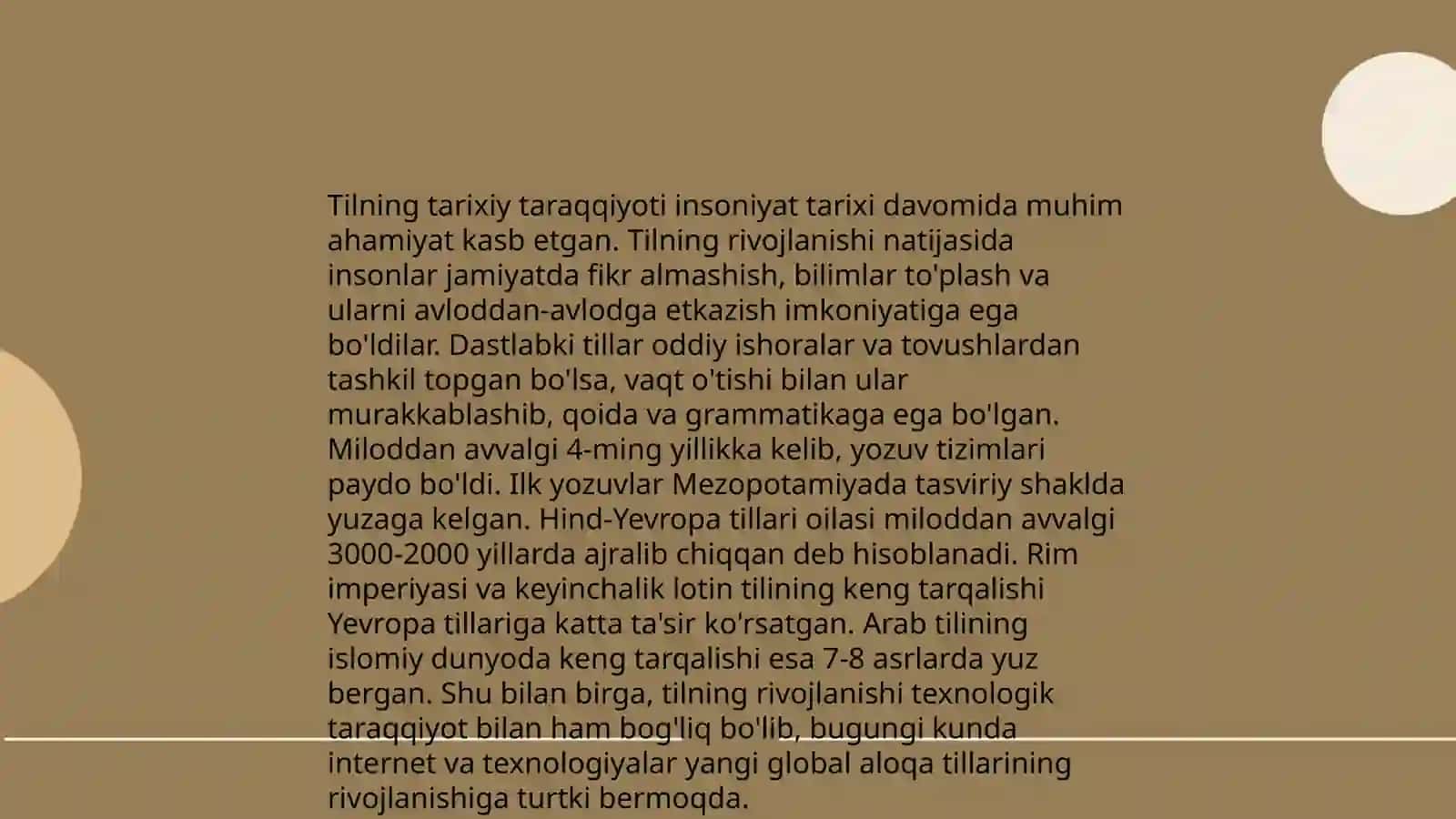 Tilshunoslikni tarix fani bilan aloqadorligi 4