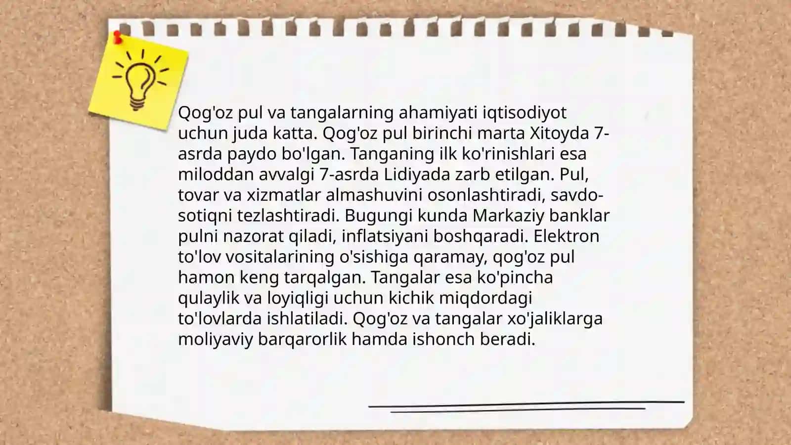 Qog'oz pul va tangalar 4