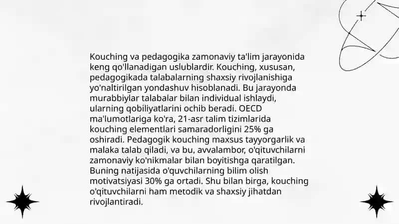 Bilish jarayonlarini rivojlantirishda kouch usullarining kichik maktab yoshidagi oʻquvchilarda qoʻllanilishi 4