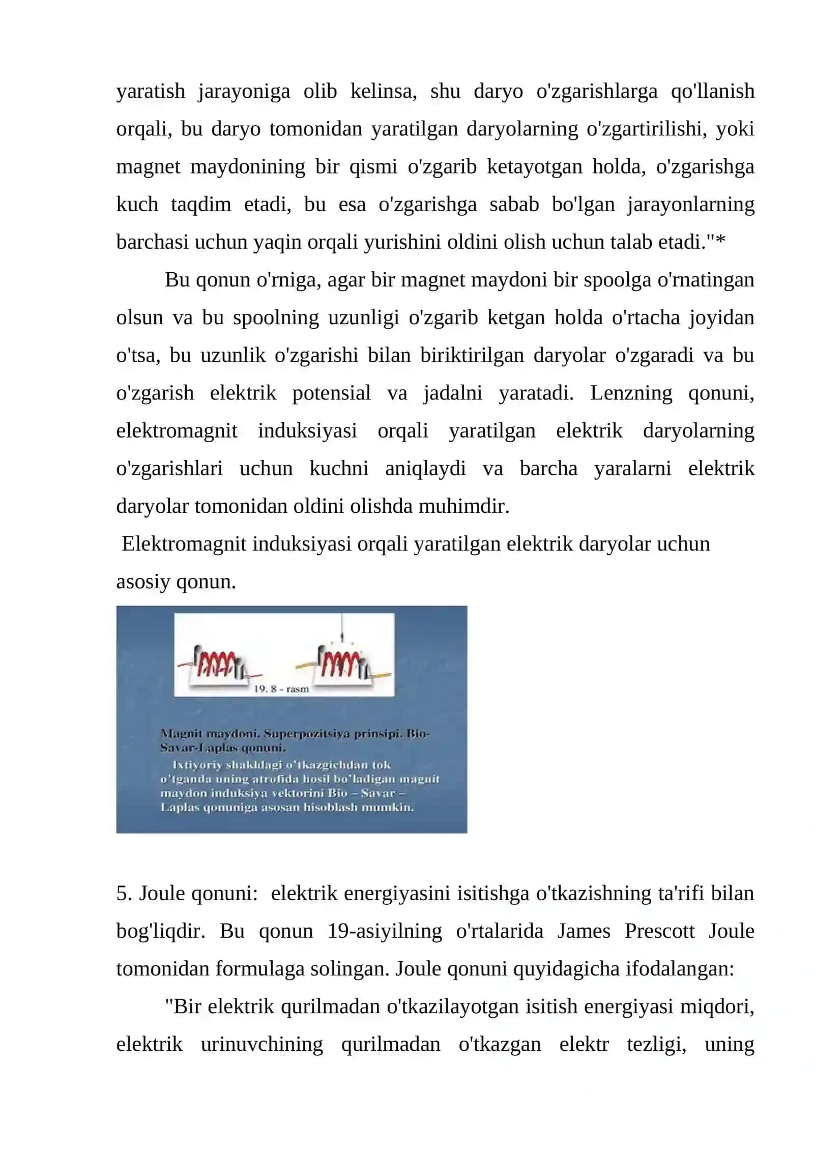 Elektrodinamikaning moddiy tenglamalari 4
