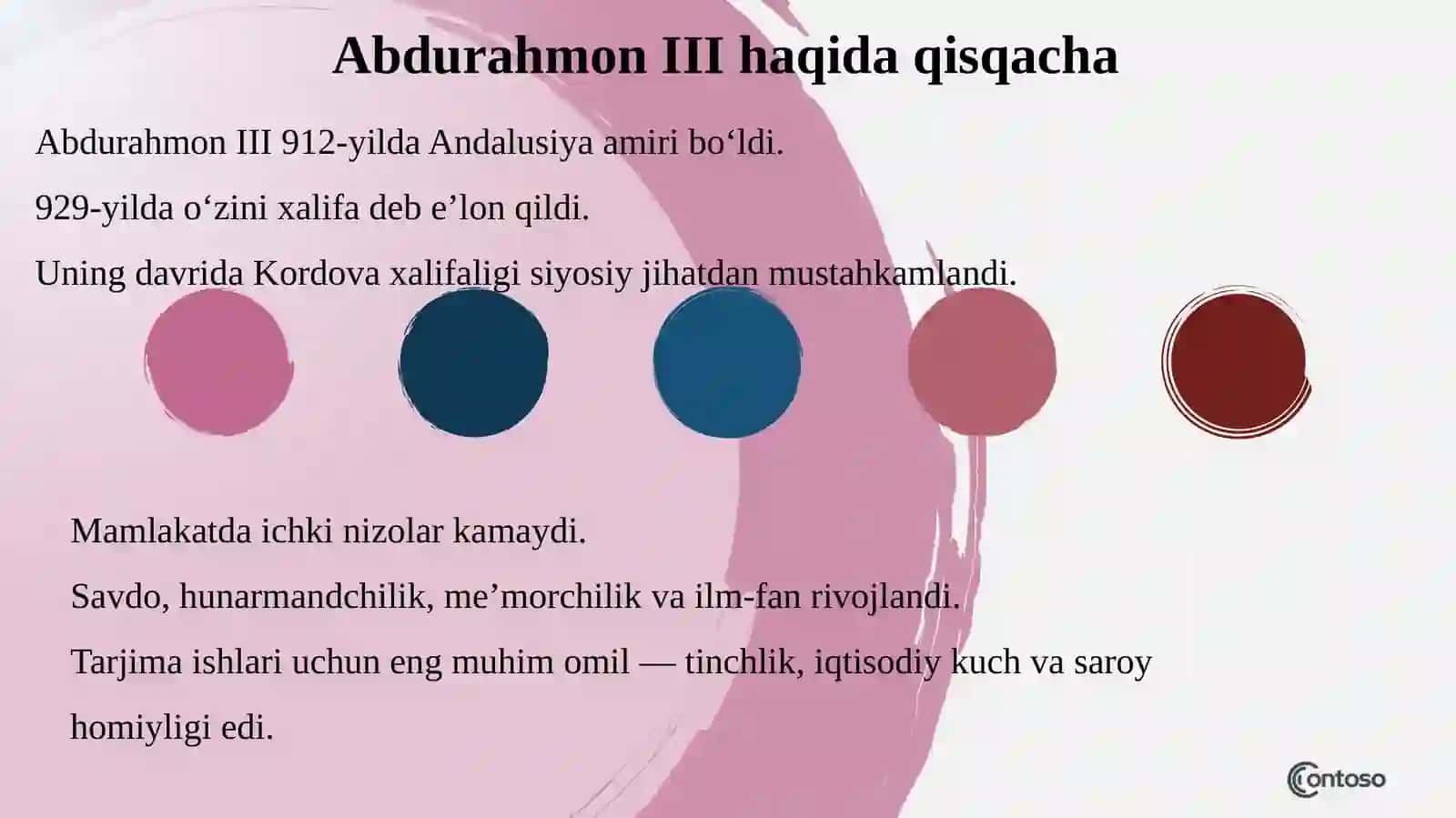 AbdurahmonIII va al-Hakam II davri ta'jima ishi 4