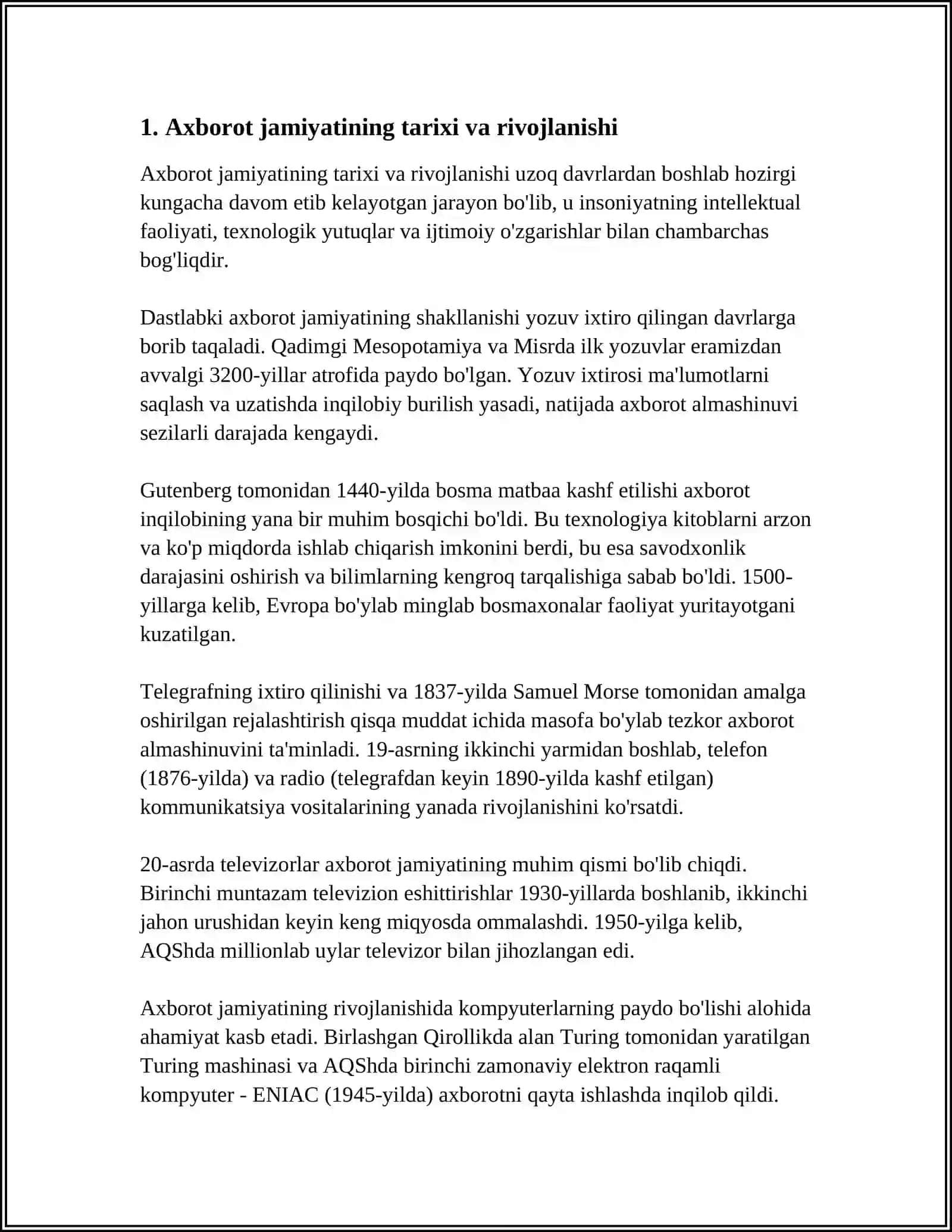 AXBOROT JAMIYAT TUSHUNCHASI 4