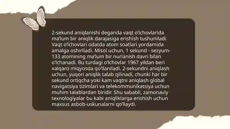 Vaqt oʻlchov birliklari 4