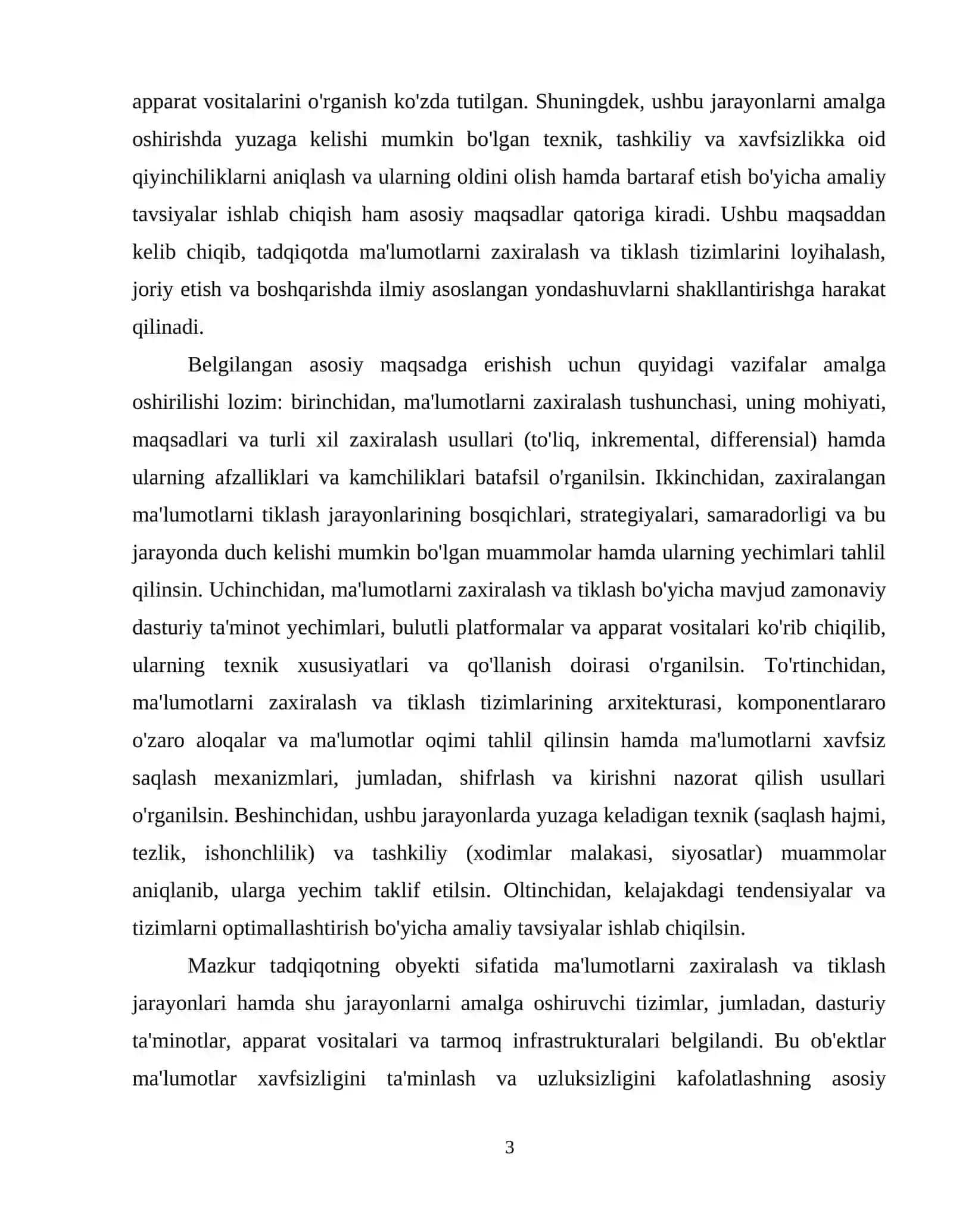 Ma'lumotlarni zaxiralash va tiklash 4