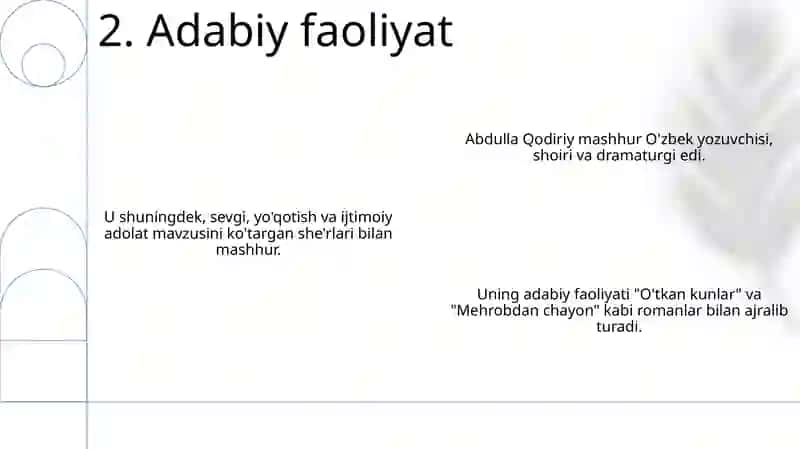 Abdulla Qodiriyning hayoti va sherlari 4