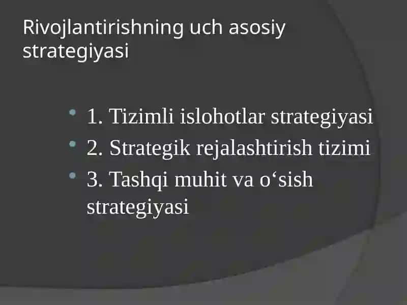 O‘zbekiston Respublikasi sog‘liqni saqlash tizimini rivojlantirish strategiyasi 4