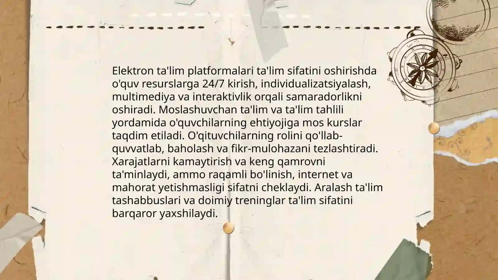 Innovatsion texnologiyalar ta'lim sifatini oshirish manbai sifatida 4