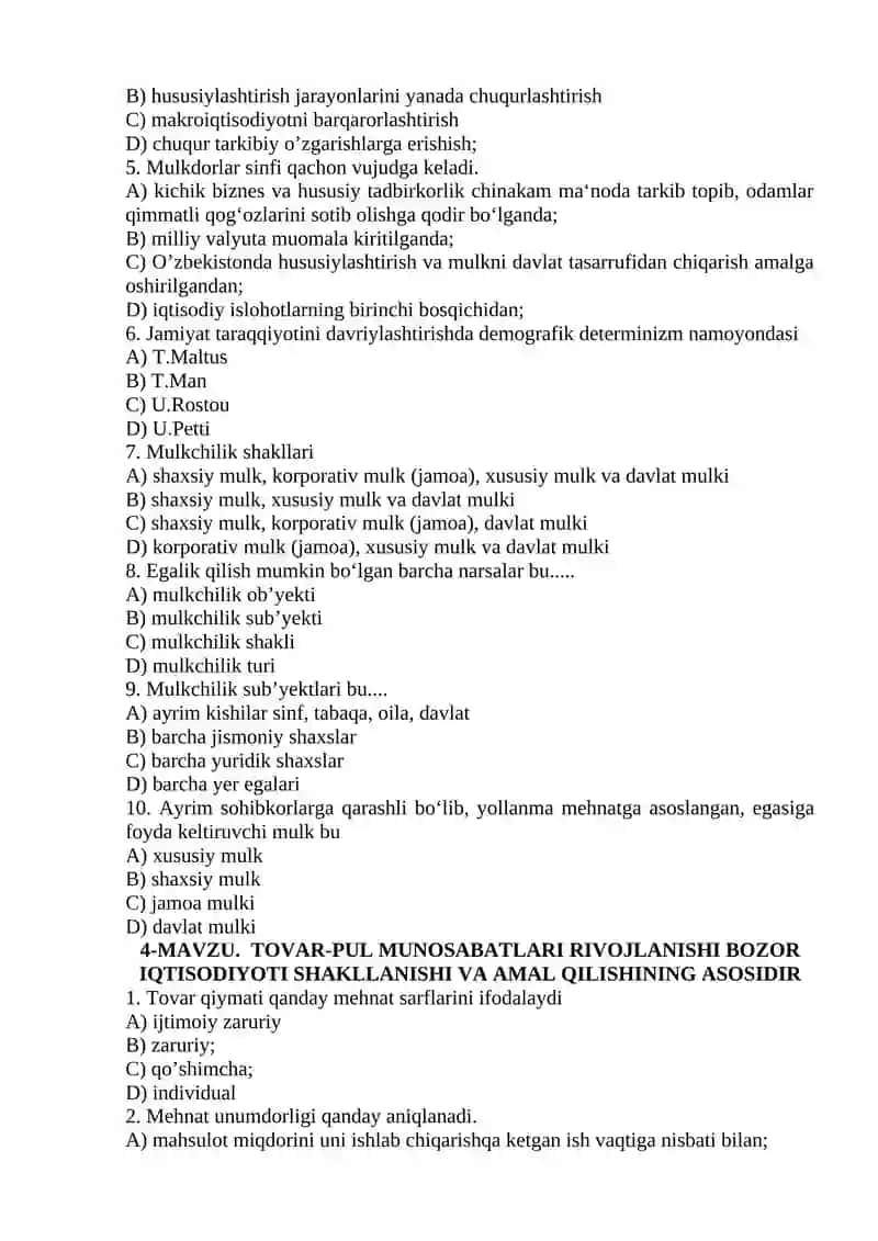 IQTISODIYOT NAZARIYASI FANINING PREDMETI VA BILISH USLUBLARI 4
