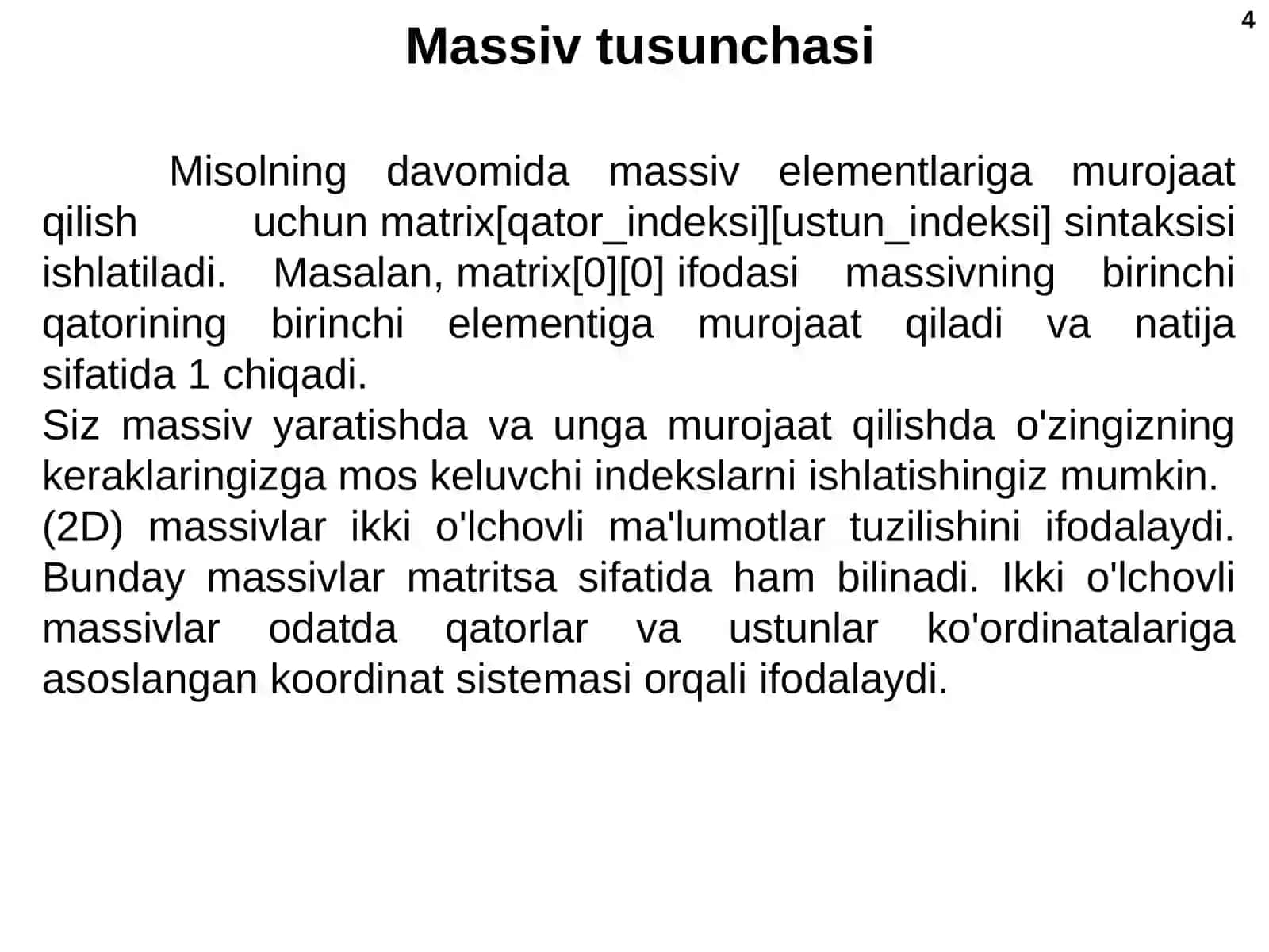 DASTURLASH 1 4
