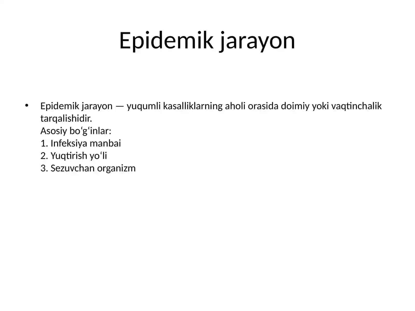 Asosiy epidemiologik tushunchalar 4