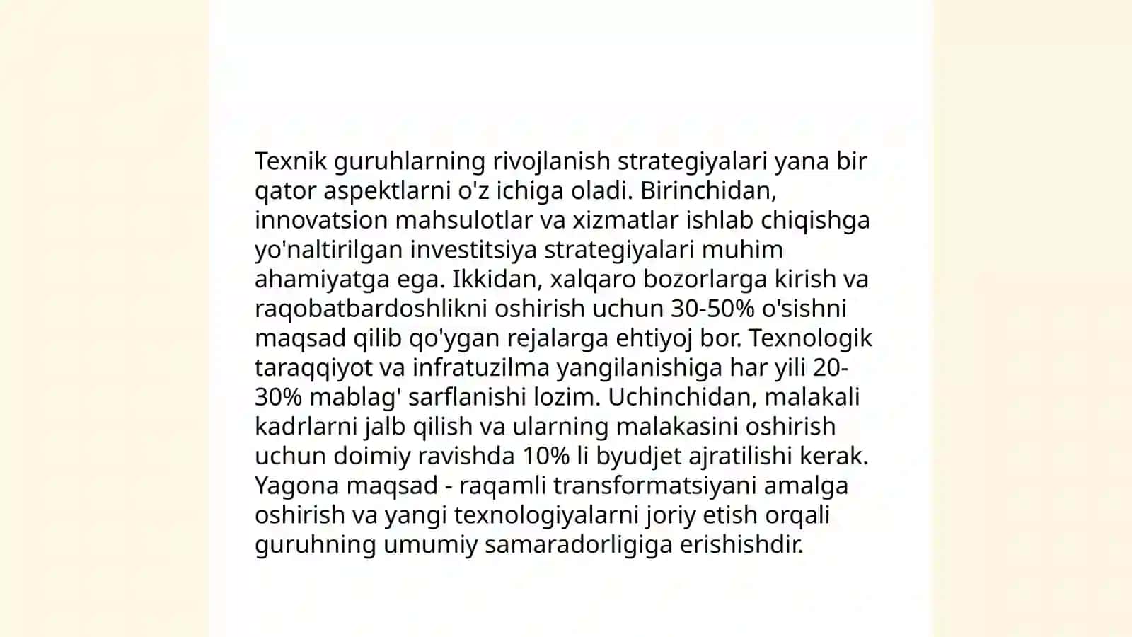 Tabiiy texnik va ijtimoiy guruhlarning akte yetuklik cho‘qqisiga erishishdagi farqlar 4