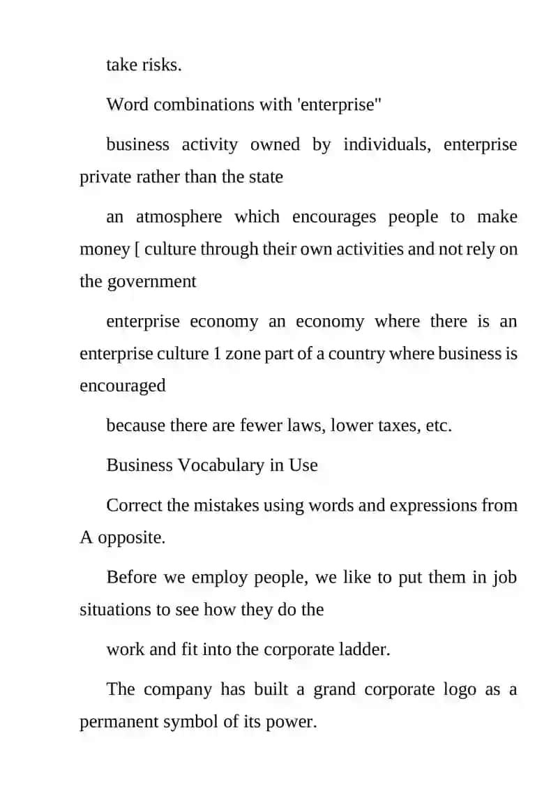 Business and Commerce 4
