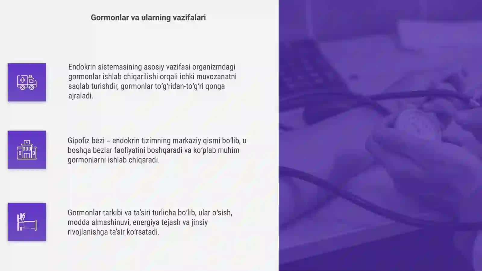 Endokrin sistemasi va gipofiz bezlari 4