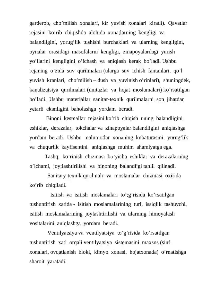 SINF XONASINING YORITILISHI ISITILISHI VA SHAMOLLATISHIGA QO YILGAN GIGIYENIK TALABLAR 4