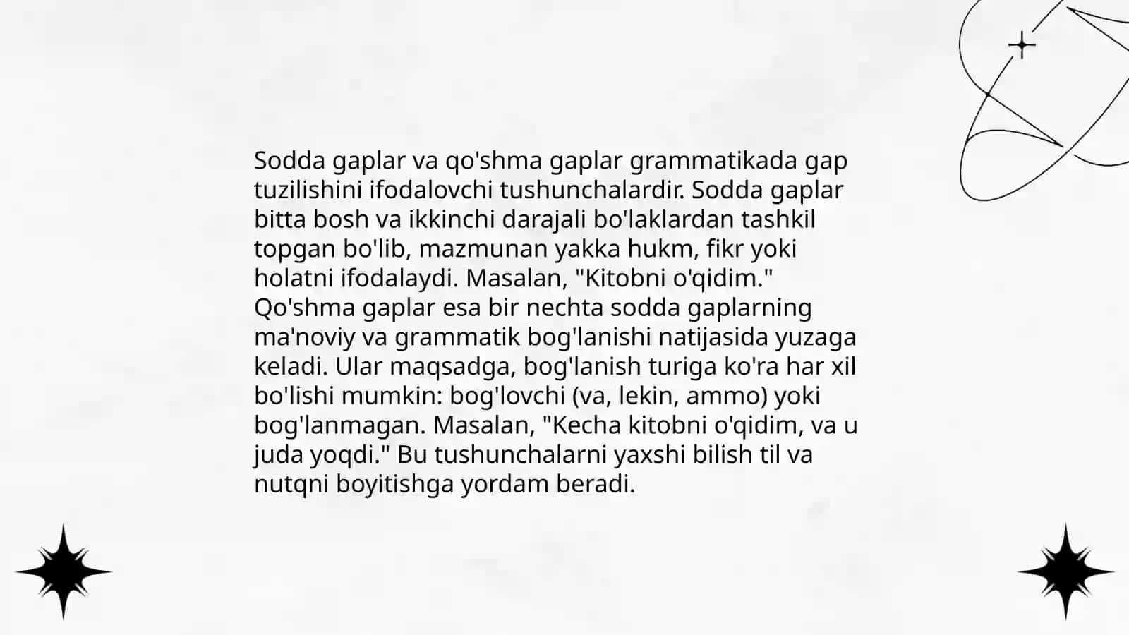 Qo'shma gap turlari 4