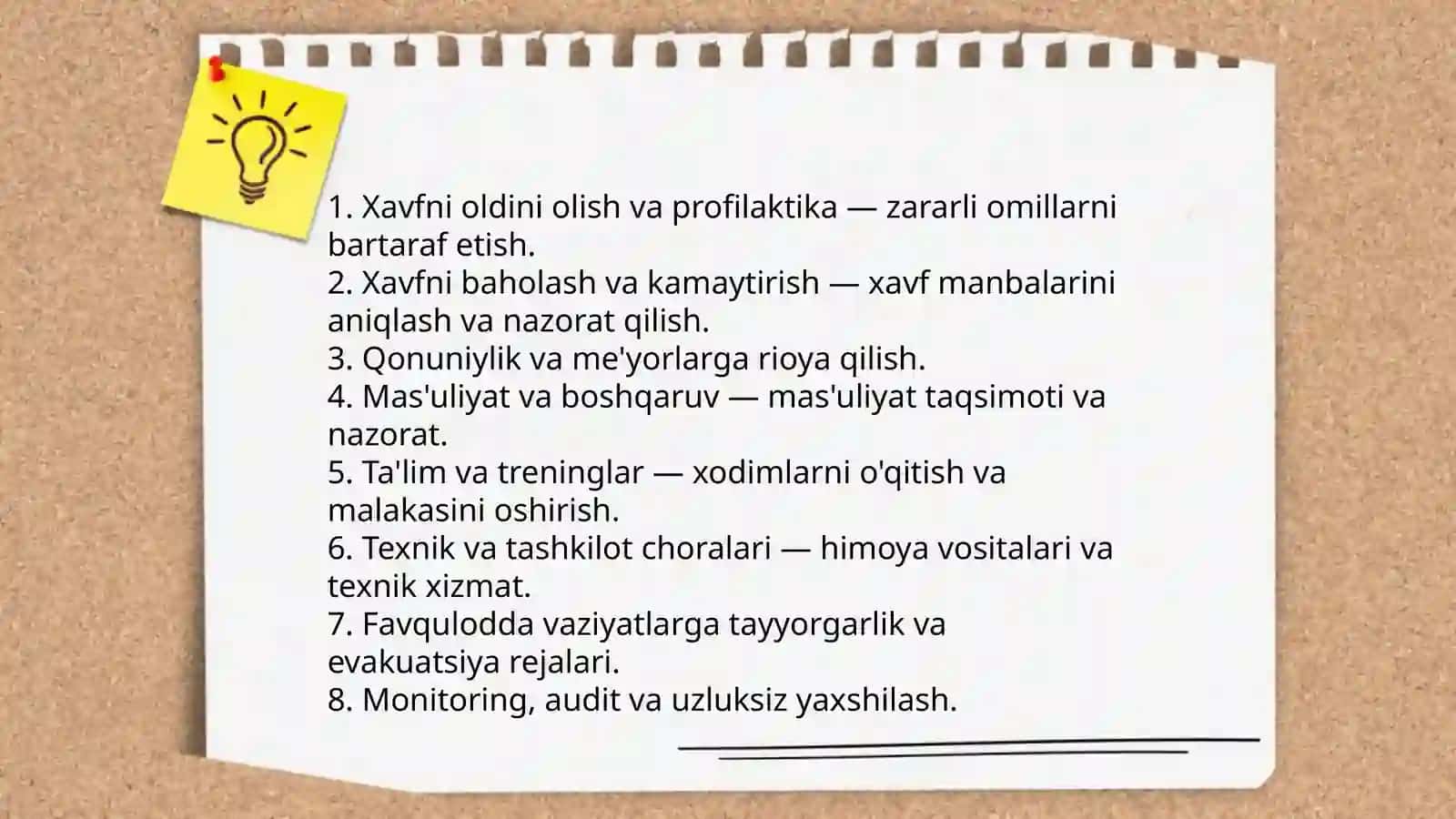 Hayot faoliyati xavfsizligi fani haqida 4