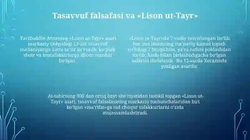 Asarning zamonaviy talqini 4