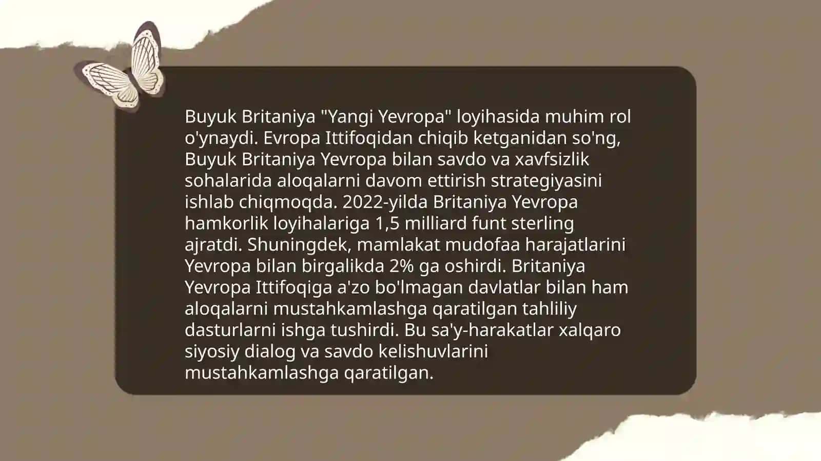 Buyuk Britaniya va Fransiya yangi Yevropani qurish 4