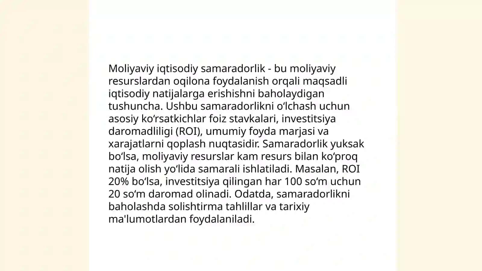 Investitsiya loyihalarining moliyaviy iqtisodiy samaradorligini baholash usulllari slayd 4