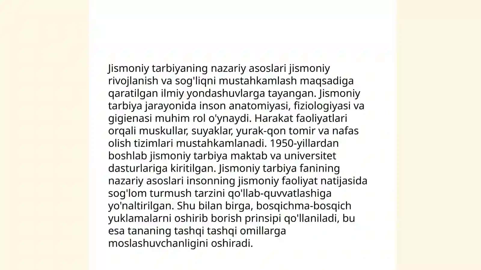 Jismoniy madaniyat nazariyasi va metodikasi fanning maqsadi vazifalari 4