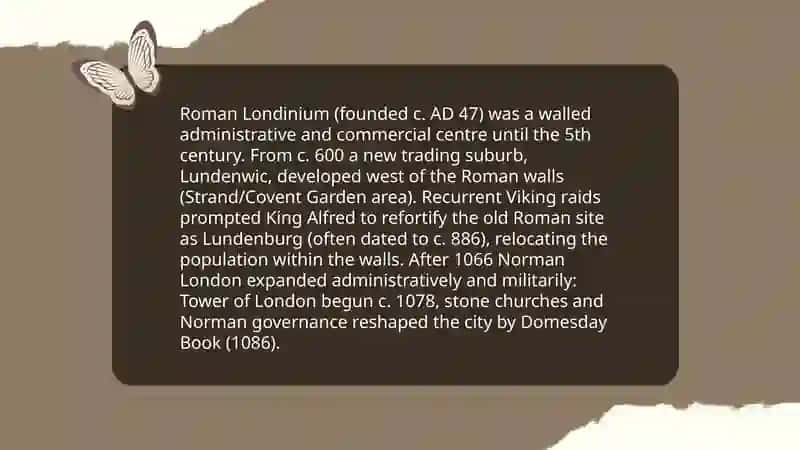 Cities of the United Kingdom: Anglo-saxons, normands and others 4