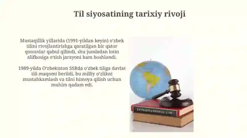 Davlat va til qonunchiligi 4