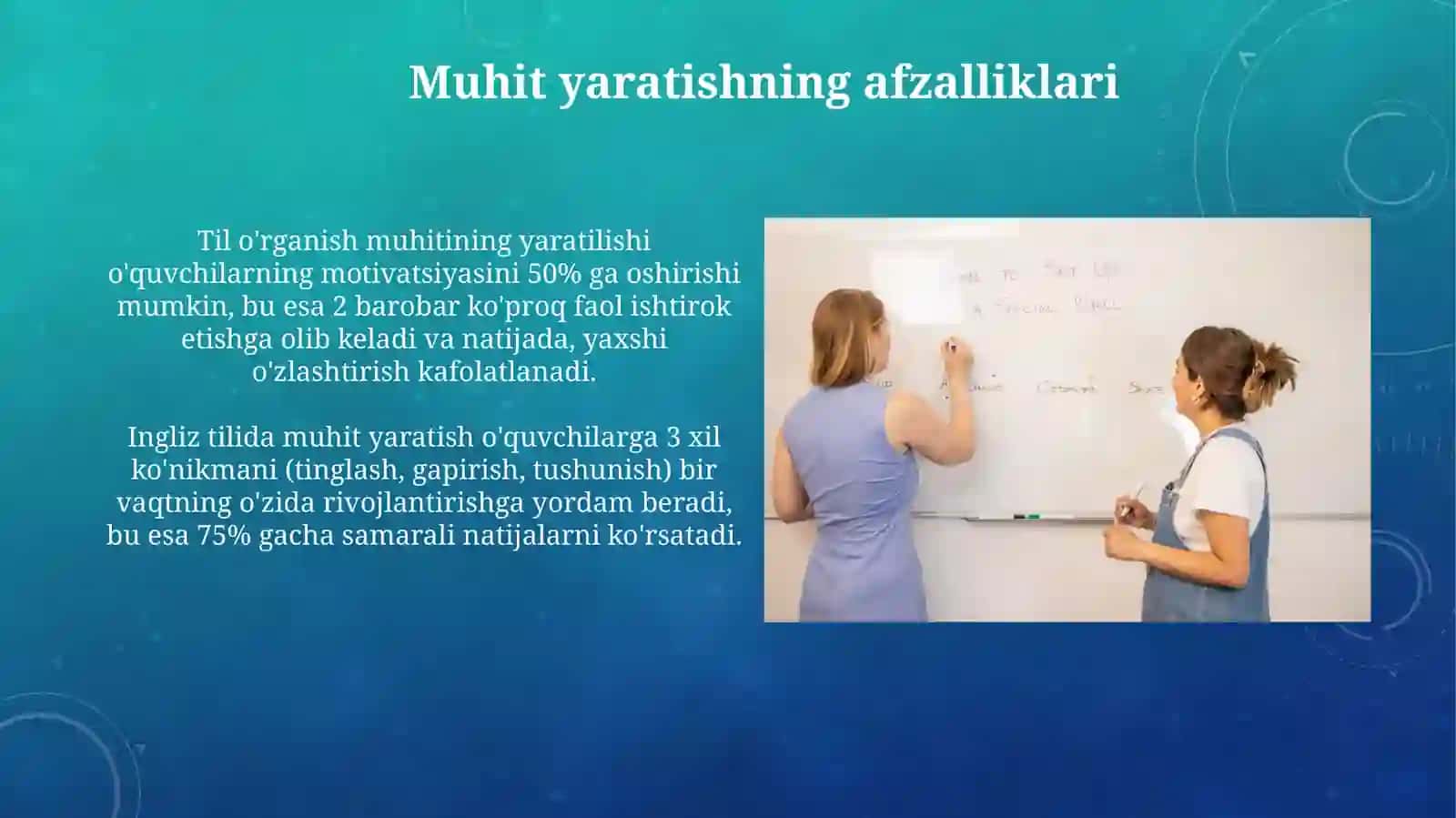Creating English environment in teaching ESP learner 4