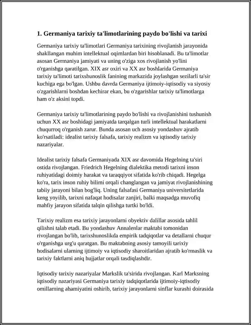 GERMANIYA TARIXIY TA'LIMOTLARI, MARJINALIZM VA UNING ASOSIY YOʻNALISHLARI 4