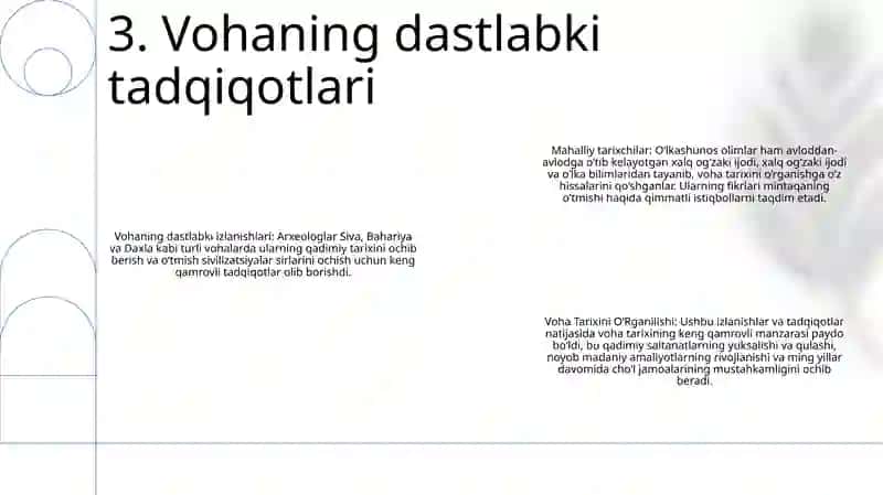 Mahalliy Tarixchilar Tomonidan Voha Tarixini OʻRganilishi 4