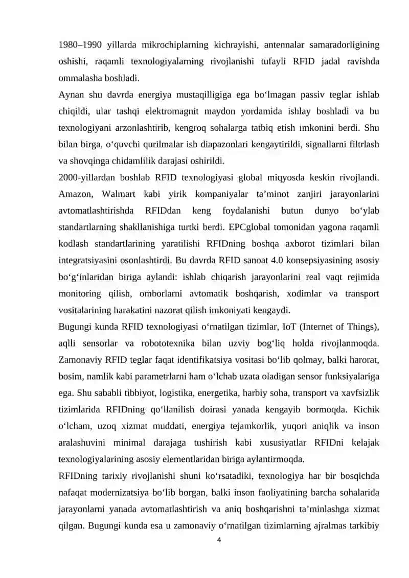 O‘rnatilgan tizimlarda RFID texnologiyasining integratsiyasi 4