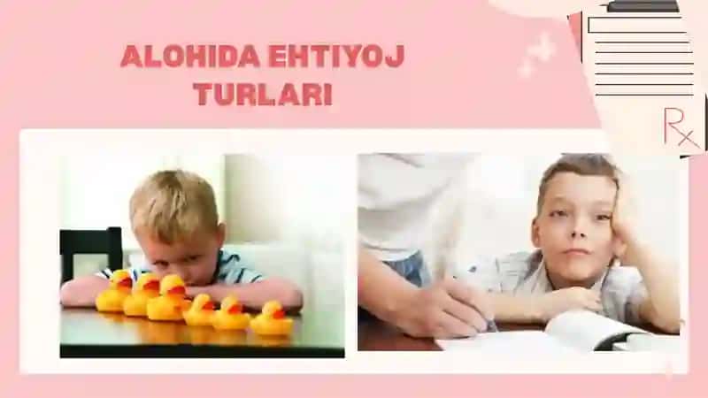 ALOHIDA YORDAMGA MUHTOJ 3-6 YOSHLI BOLALAR BILAN ISHLASH BO'YICHA METODIK QO'LLANMA 4