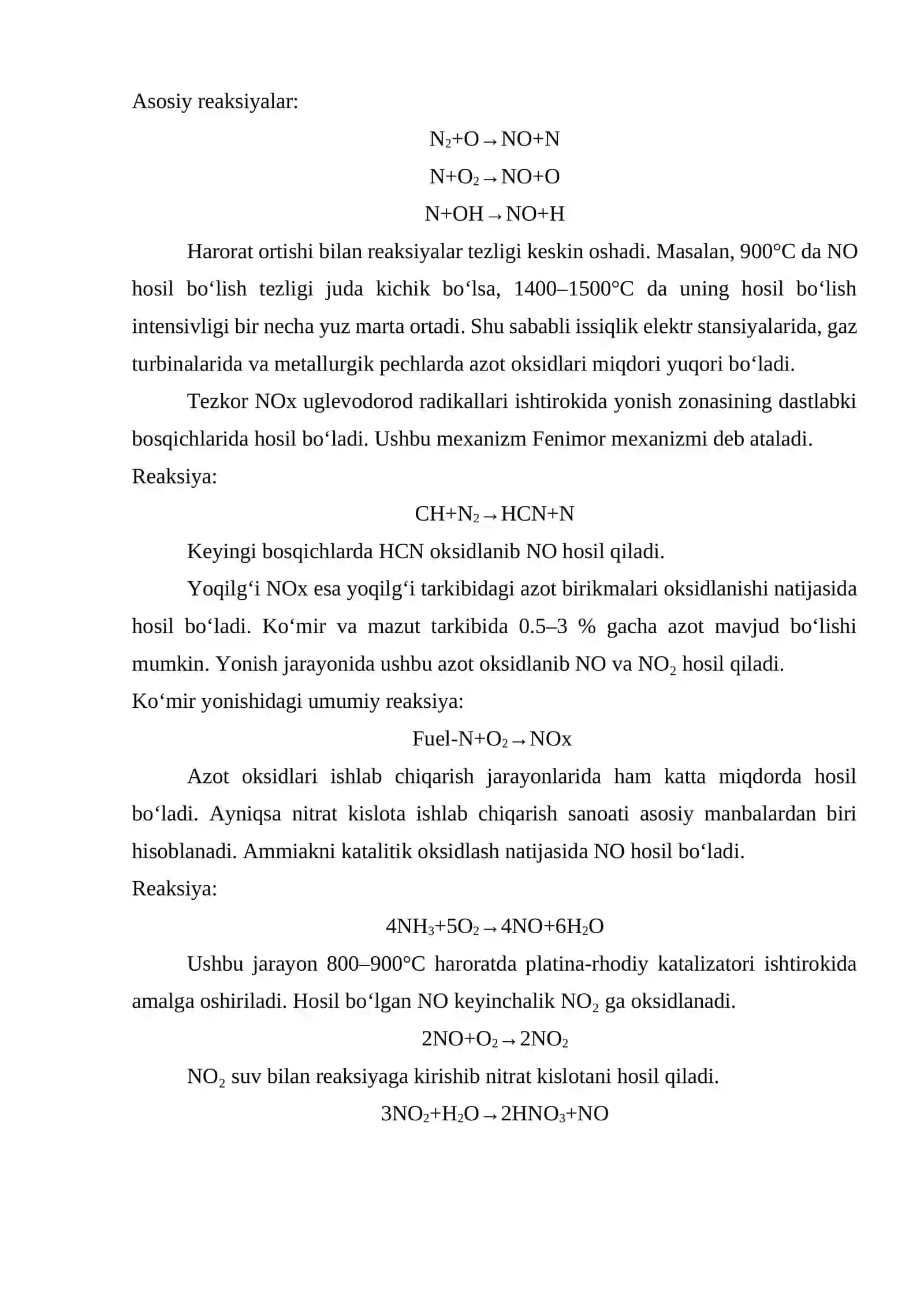 Azot oksidlarini kamaytirish uchun katalitik reaktor. V=11 m3 4