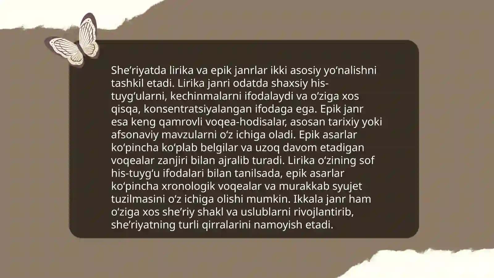 Sheʼriyat. Tur va tahlil 4