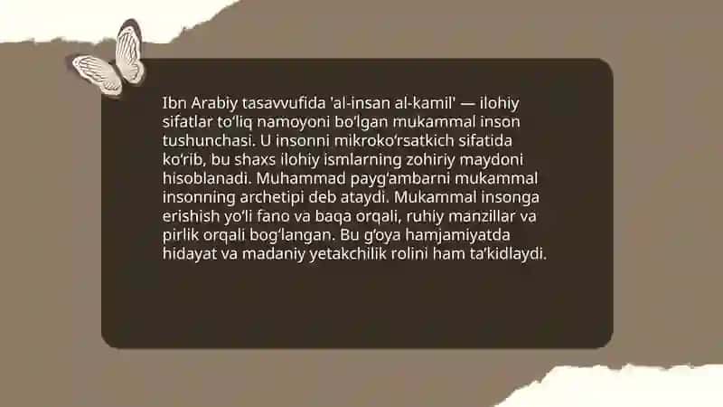 Tasavvufda komil inson qarashlari va tariqatlar 4