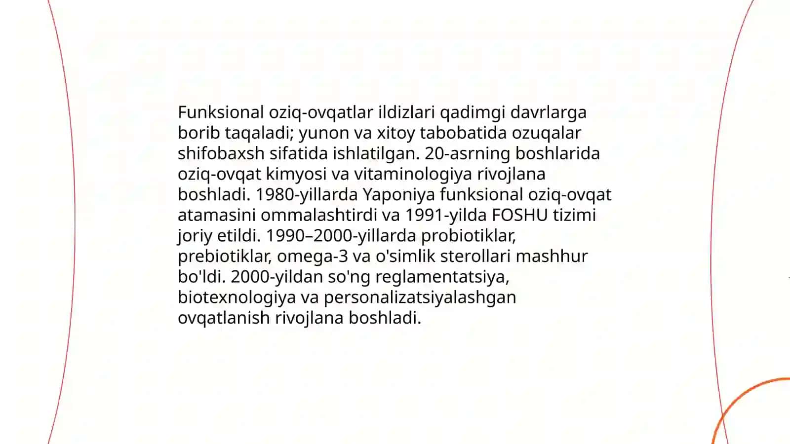 Funksional ovqatlanish togʻrisida umumuy tushuncha 4