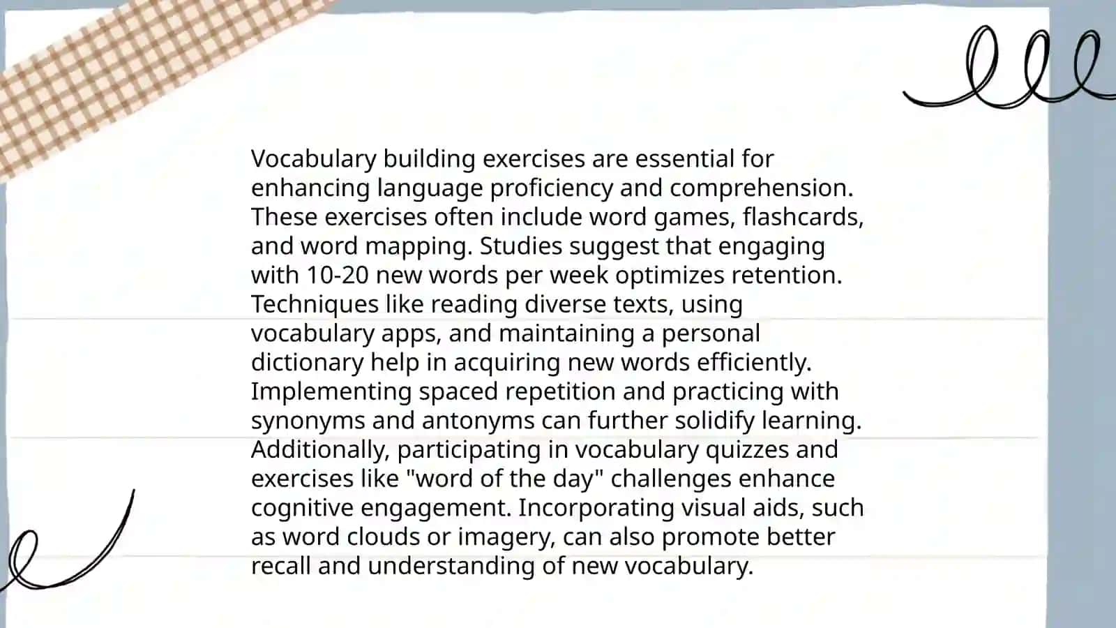 Types of activities and tasks for language and skills development 4