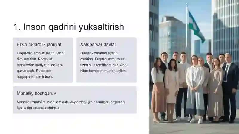 Harakatlar strategiyasidan - taraqqiyot strategiyasi sari 4