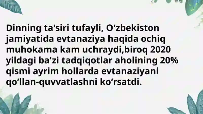 Usmonova Nafisaning bioetika fanidan tayyorlagan mustaqilishi 4